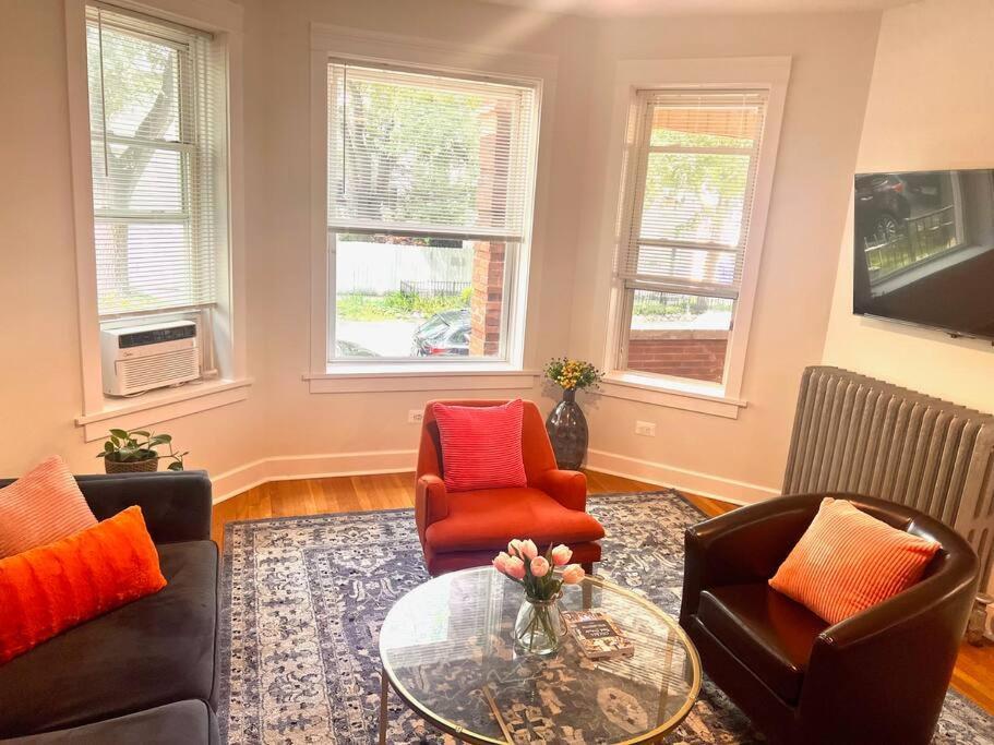Modern Vintage 2Br Walkable To Dining & Lakefront Apartamento Chicago Exterior foto